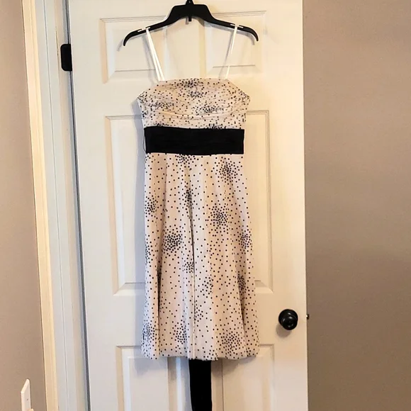 polka dot dress homecoming Furlla Women Strapless Pink Polka Dot Homecoming Dress with Cutout Bows and  Tiered Skirt – Furlla Official